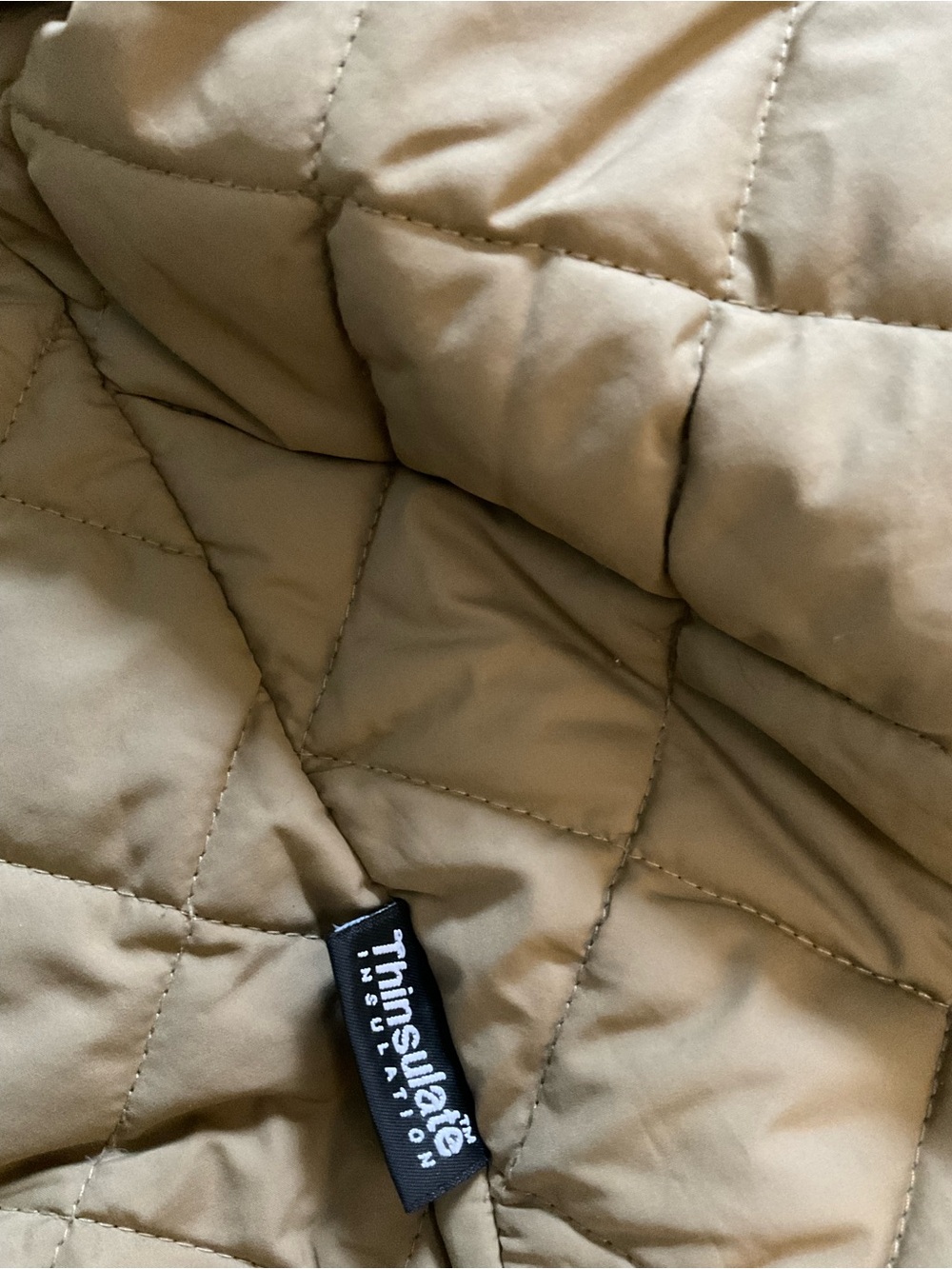 L.L. Bean Rose Pink Barn Coat with Tan Corduroy Collar - Picture 6 of 8